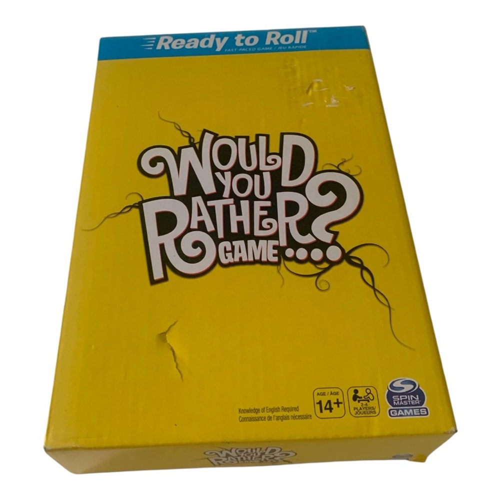 Would You Rather? Party Game Sealed Trivia Question Cards